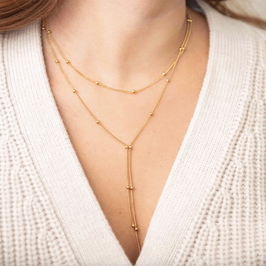 Halskette Golden Layers