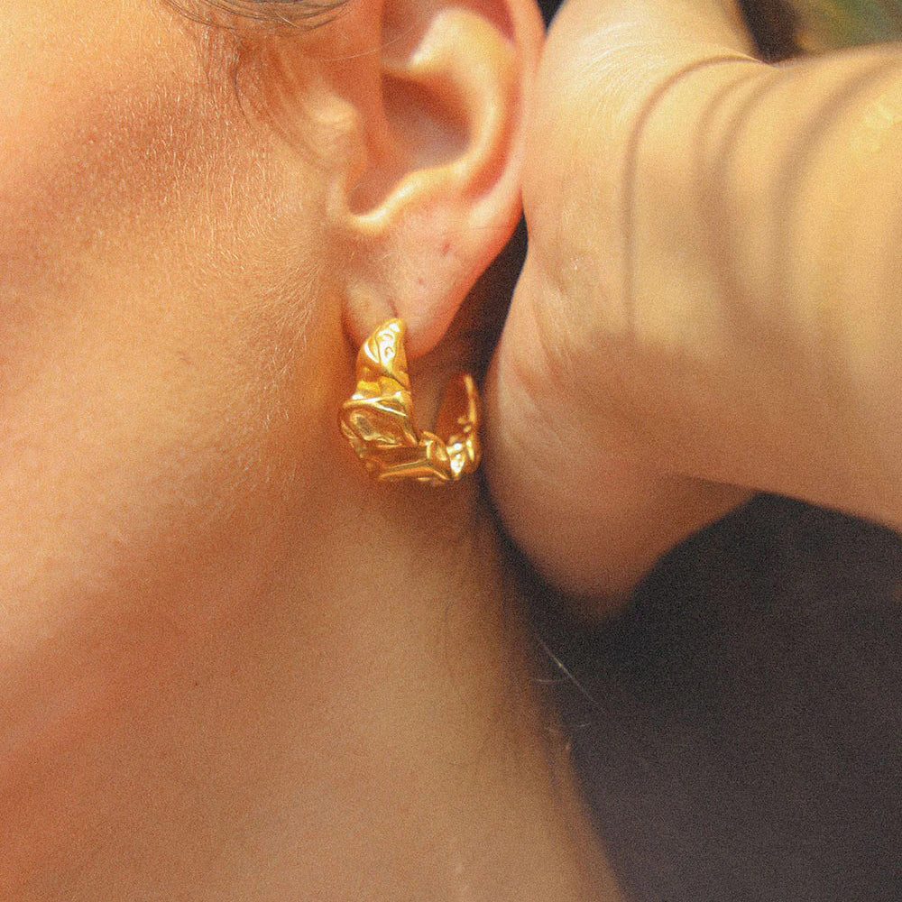 Ohrringe Golden Geometry