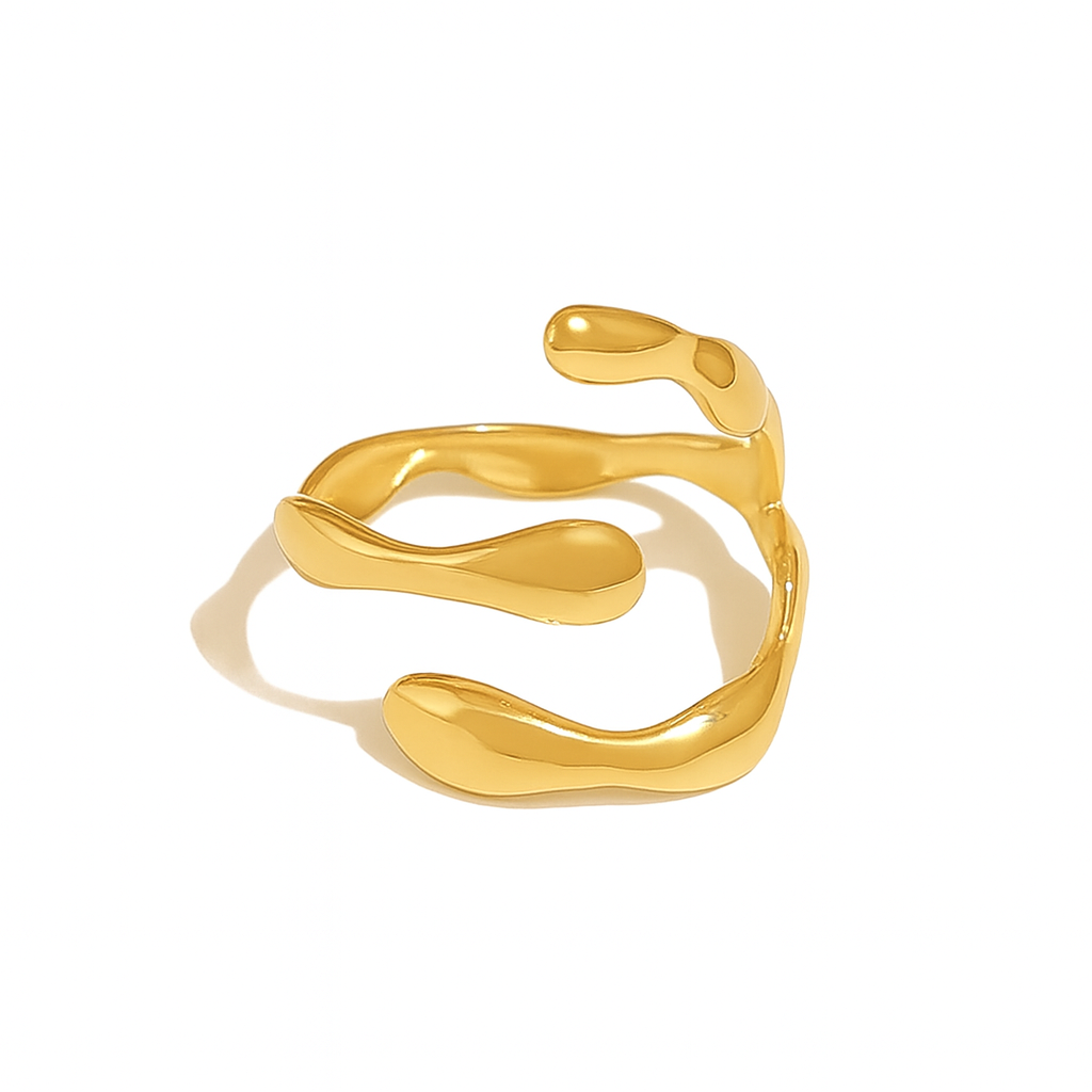 Ring Golden Flow