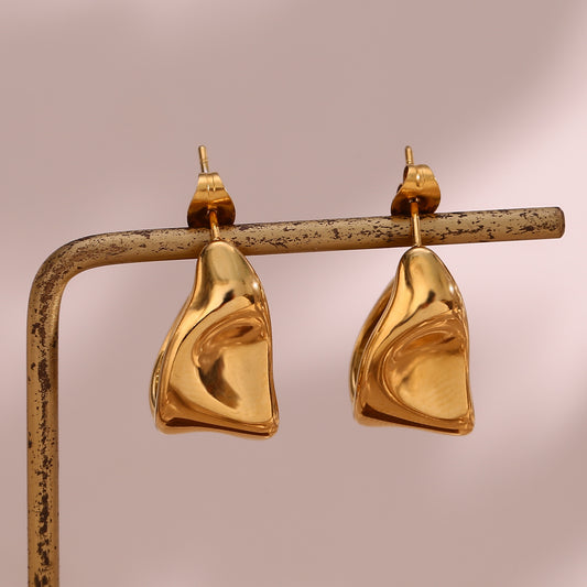 Ohrringe Golden Sculpt