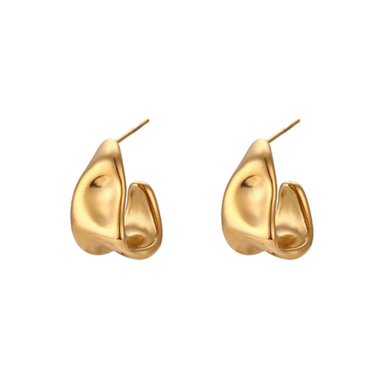 Ohrringe Golden Sculpt