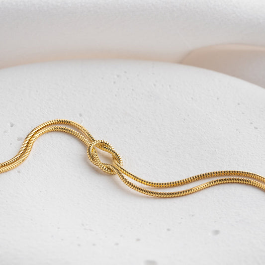 Armband Golden Knot