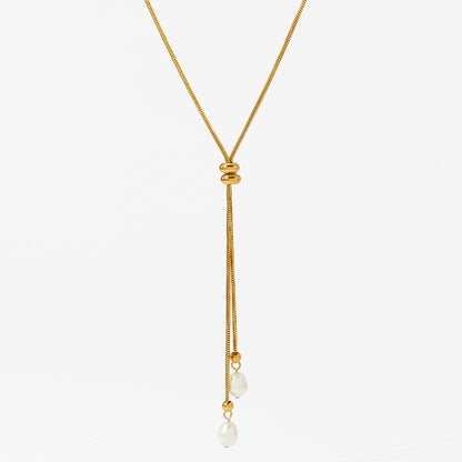 Halskette Golden Drops