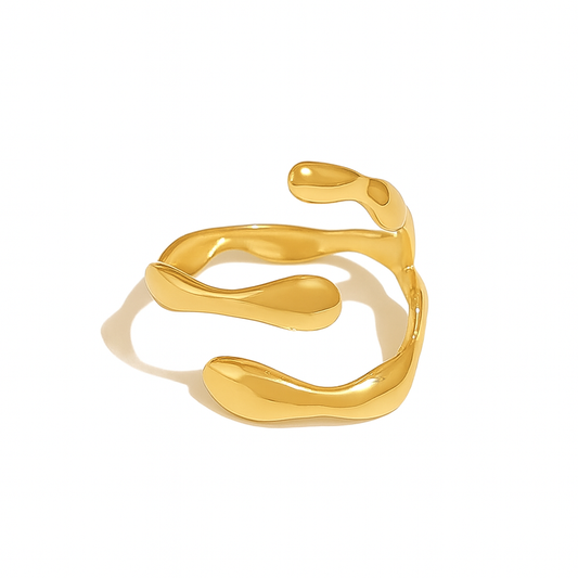 Ring Golden Flow
